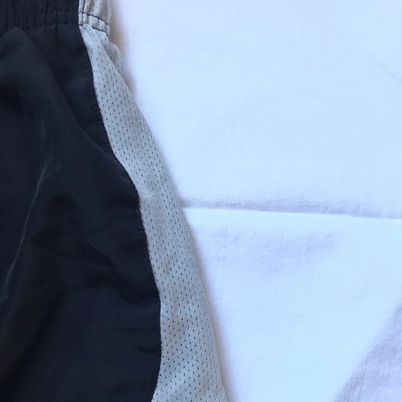 Black/White Athletic Running Shorts Activewear - Picture 2 of 2